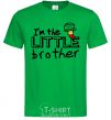 Men's T-Shirt I'm the little brother kelly-green фото
