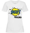 Women's T-shirt The best friend White фото