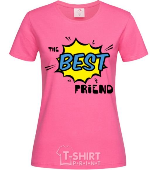 Women's T-shirt The best friend heliconia фото