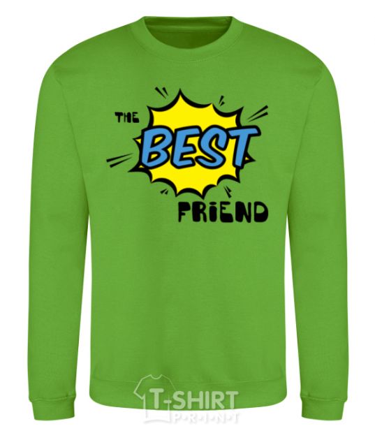 Sweatshirt The best friend orchid-green фото