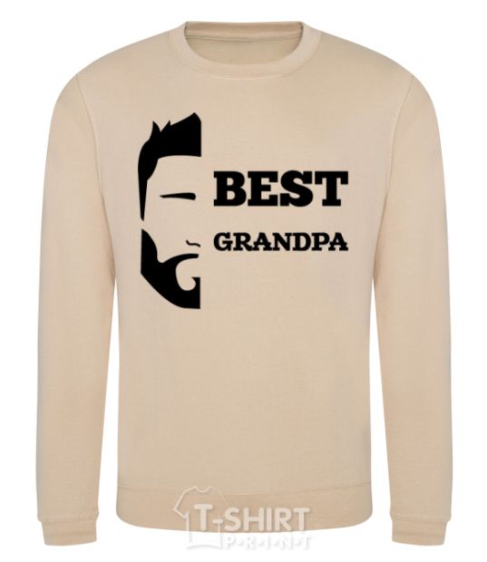 Sweatshirt Best grandpa sand фото