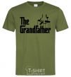 Men's T-Shirt The grandfather V.1 millennial-khaki фото