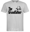 Men's T-Shirt The grandfather V.1 grey фото