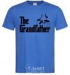 Men's T-Shirt The grandfather V.1 royal-blue фото