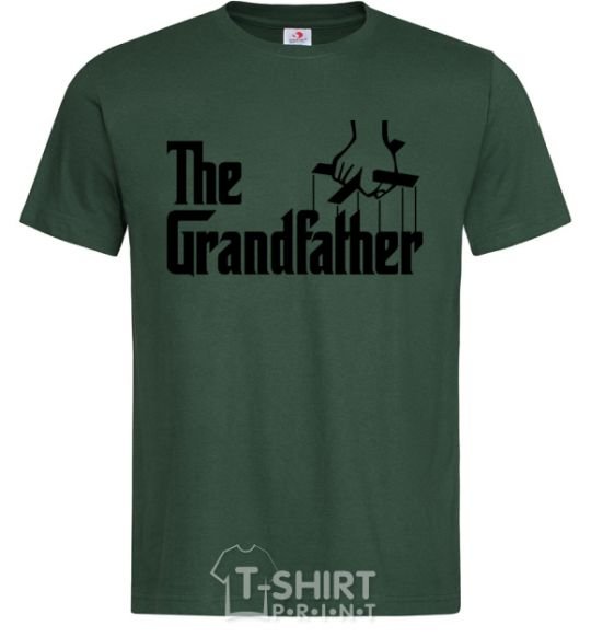 Мужская футболка The grandfather V.1 Темно-зеленый фото