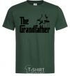 Men's T-Shirt The grandfather V.1 bottle-green фото