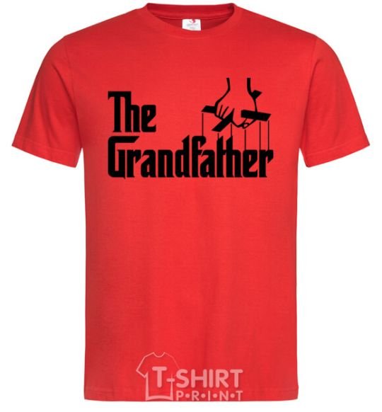 Men's T-Shirt The grandfather V.1 red фото