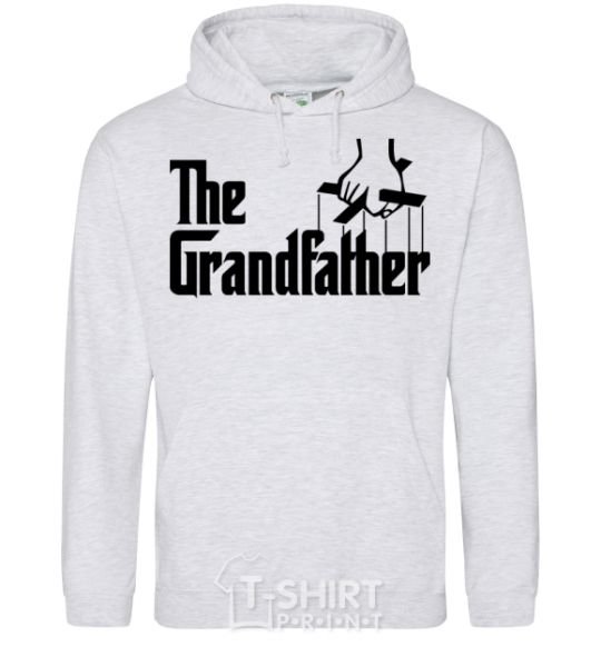 Men`s hoodie The grandfather V.1 sport-grey фото