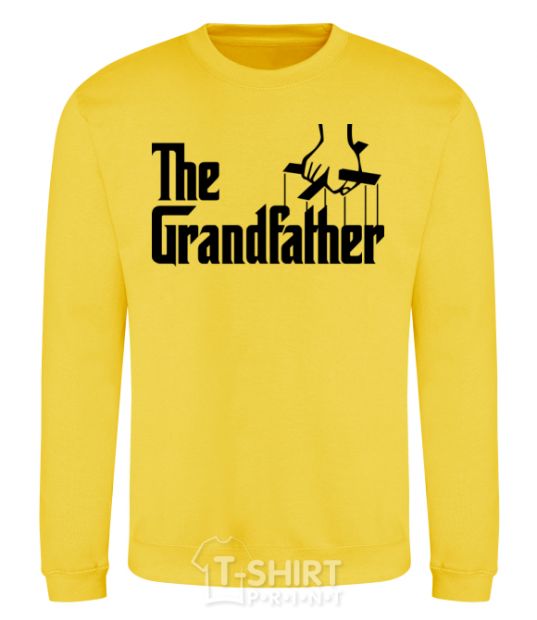 Sweatshirt The grandfather V.1 yellow фото