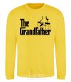 Sweatshirt The grandfather V.1 yellow фото