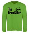 Sweatshirt The grandfather V.1 orchid-green фото