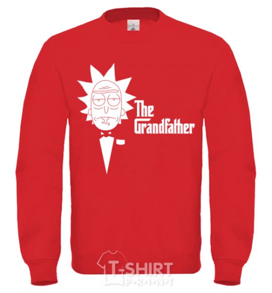 Sweatshirt The grandfather Rick yellow фото