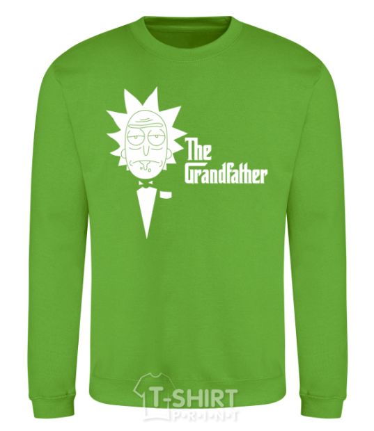 Sweatshirt The grandfather Rick orchid-green фото