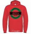Men`s hoodie The best grandpa in the whole universe bright-red фото