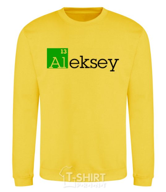 Sweatshirt Alexey yellow фото