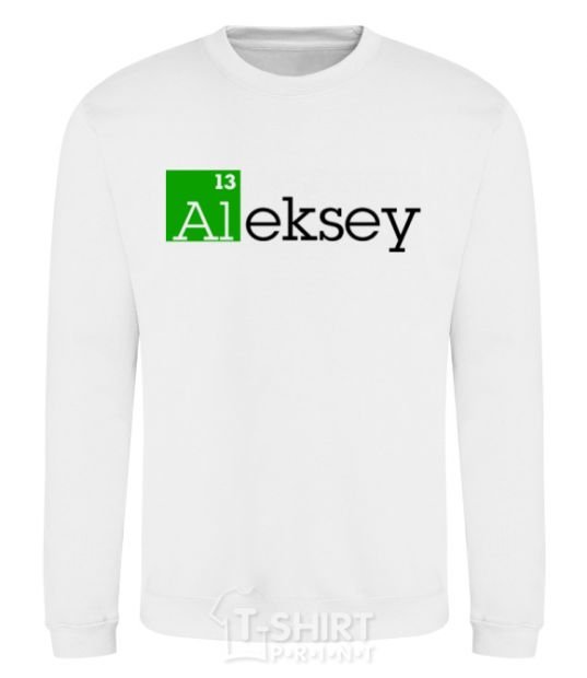 Sweatshirt Alexey White фото