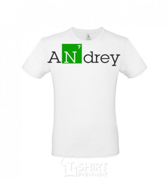 Men's T-Shirt Andrey White фото