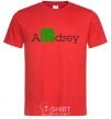 Men's T-Shirt Andrey red фото