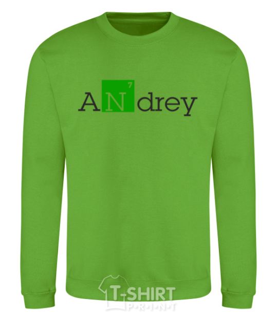 Sweatshirt Andrey orchid-green фото