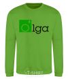 Sweatshirt Olga orchid-green фото