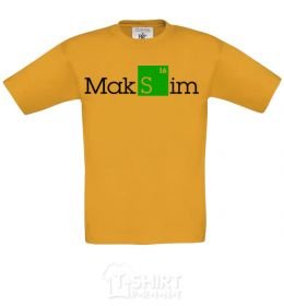 Kids T-shirt Maksim cornsilk фото