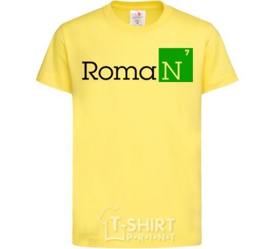 Kids T-shirt Roman cornsilk фото