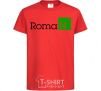 Kids T-shirt Roman red фото