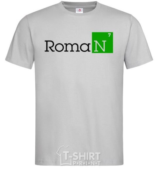 Men's T-Shirt Roman grey фото