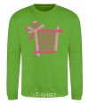 Sweatshirt Irina is not a gift Irina is a surprise orchid-green фото