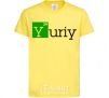 Детская футболка Yuriy Лимонный фото