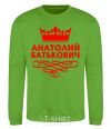 Sweatshirt Anatoliy Batkovych orchid-green фото