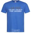 Men's T-Shirt Artem the man the myth the legend royal-blue фото