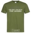 Men's T-Shirt Artur the man the myth the legend millennial-khaki фото