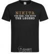 Men's T-Shirt Nikita the man the myth the legend black фото