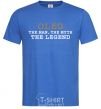 Men's T-Shirt Oleg the man the myth the legend royal-blue фото