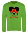 Sweatshirt Alina minnie orchid-green фото