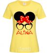 Women's T-shirt Alina minnie cornsilk фото