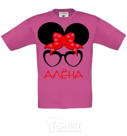 Kids T-shirt Alyona minnie heliconia фото