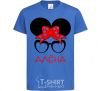 Kids T-shirt Alyona minnie royal-blue фото