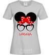 Women's T-shirt Irina minnie grey фото