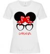 Women's T-shirt Irina minnie White фото