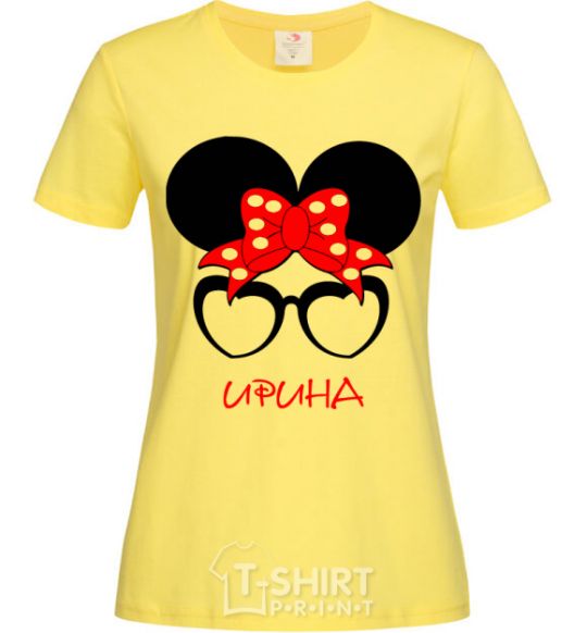 Women's T-shirt Irina minnie cornsilk фото