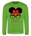 Sweatshirt Irina minnie orchid-green фото