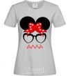 Women's T-shirt Alla minnie grey фото