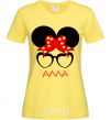 Women's T-shirt Alla minnie cornsilk фото