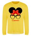 Sweatshirt Svetlana minnie yellow фото