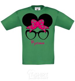 Kids T-shirt Ruslana minnie orchid-green фото