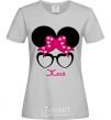 Women's T-shirt Gianni minnie grey фото