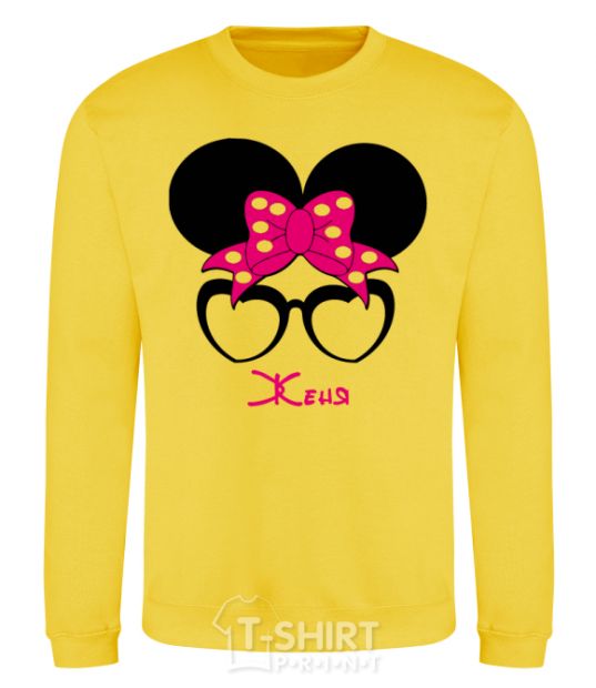 Sweatshirt Gianni minnie yellow фото