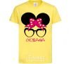 Детская футболка Oksana minnie Лимонный фото